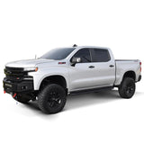 Westin 19-23 Chevrolet/GMC Silverado/Sierra 1500 Crew Cab Outlaw Nerf Step Bars - Textured Black - 28-31275