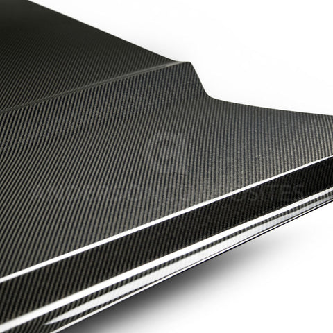 Anderson Composites 2015-2017 Ford Mustang Double Sided Carbon Fiber Type-OE Style Hood - AC-HD15FDMUGT-OE-DS