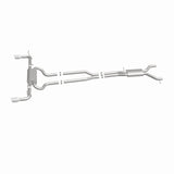MagnaFlow 07 Audi Q7 V8 4.2L Dual Split Rear Exit Stainless Cat-Back Perf Exhaust - 15085