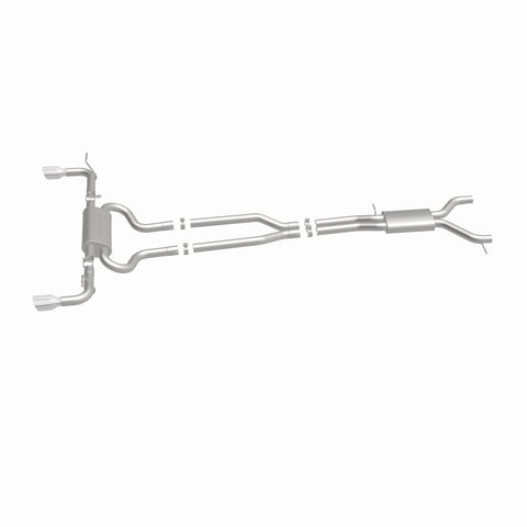 MagnaFlow 07 Audi Q7 V8 4.2L Dual Split Rear Exit Stainless Cat-Back Perf Exhaust - 15085