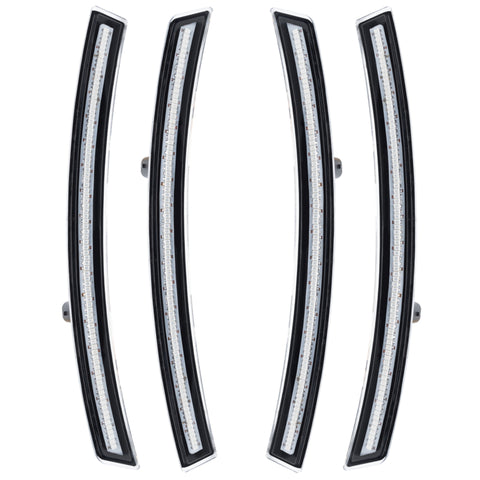 Oracle Chevrolet Corvette C7 Concept Sidemarker Set - Clear - No Paint - 2392-019