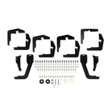 Westin 07-13 Chevy Silv 1500 Extnd Cab (8 ft Bed) PRO TRAXX 5 WTW Oval Nerf Step Bars - Blk - 21-534605