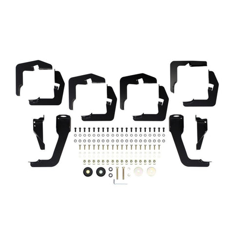 Westin 07-13 Chevy Silv 1500 Extnd Cab (8 ft Bed) PRO TRAXX 5 WTW Oval Nerf Step Bars - Blk - 21-534605