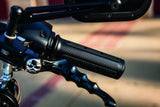 Kuryakyn Heavy Industry Grips Dual Cable Black - 6121