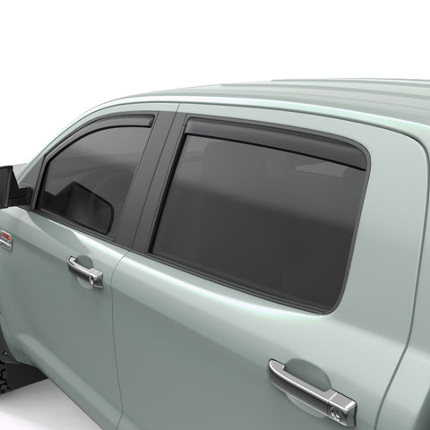 EGR 07-12 Toyota Tundra Crew Max In-Channel Window Visors - Set of 4 - Matte (575195) - 575195