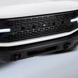 Ford Racing 2021+ Bronco Grille Lettering Overlay Kit - Black - M-1447-BLMB