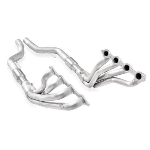 Stainless Works 2014-16 Chevy SS 6.2L Headers 1-7/8in Primaries 3in X-Pipe High-Flow Cats - SS14HCATSW