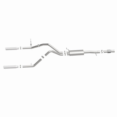 Magnaflow 14 Chev Silverado V8 5.3L SC Cab Dual Split Rear Exit SS Cat Back Perf Exhaust - 15278
