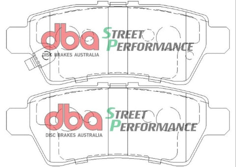 DBA 04-12 Nissan Pathfinder 4.0L SP Performance Rear Brake Pads - DB1919SP