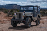 Bestop Jeep 53-64 Cj3B Tigertop (Black Crush) - 51404-01