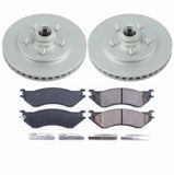 Power Stop 97-00 Ford Expedition Front Z17 Evolution Geomet Coated Brake Kit - CRK1878