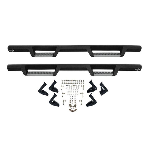 Westin 09-18 RAM 1500 Crew Cab HDX Stainless Drop Nerf Step Bars - Tex. Blk - 56-135652