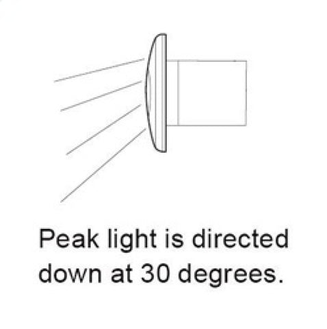 Hella Step Lamp 1X2 WHITE MD12/24 SS RIM 2XT - 959680811