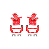 Power Stop 05-09 Buick Allure Rear Red Calipers w/Brackets - Pair - S5010