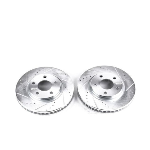 Power Stop 05-09 Buick Allure Front Evolution Drilled & Slotted Rotors - Pair - AR8280XPR