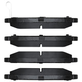 DFC 00-06 Nissan Sentra Rear 4000 Hybridynamic Brake Pads - 4000-0900-00