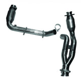 Kooks 09-10 Ford F-150/ Ford Raptor 5.4L 3V 2 1/2in x 2 1/2in OEM Exhaust GREEN Cat Y Pipe - 13503300