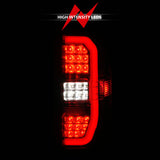 ANZO 14-18 GMC Sierra 1500 LED Taillights Red/Clear - 311466