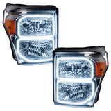 Oracle 11-16 Ford F250/350 LED HL - ColorSHIFT w/ 2.0 Controller - 8158-333