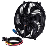 SPAL 500W 15.2in Flush Mount Brushless Fan w/Jumper Harness - 30107328-PKG