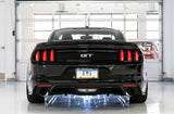 AWE Tuning S550 Mustang GT Cat-Back Exhaust - Track Edition (Diamond Black Tips) - 3020-33030