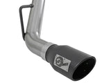 aFe Mach Force-XP Exhaust 3in CB SS 15-17 GM Colorado/Canyon 2.5L/3.6L Side Exit w/ Black Tip - 49-44058-B