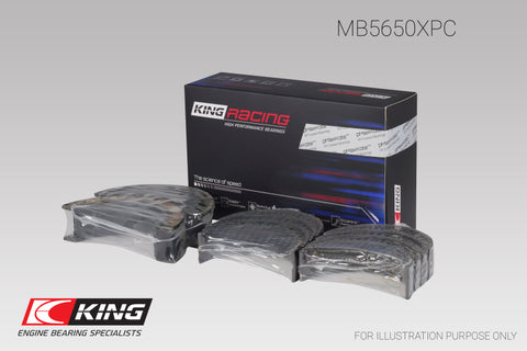 King Ford 370/ 429/ 460 16V OHV (Size .001) pMaxKote Coated Main Bearing Set - MB5650XPC001
