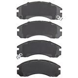DFC 90-22 Plymouth Laser Front 4000 Hybridynamic Brake Pads - 4000-0530-00