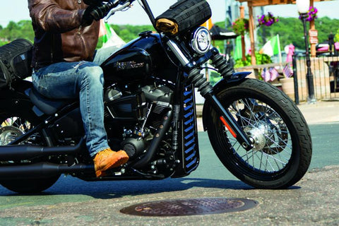 Kuryakyn Precision Chin Spoiler M8 Softail Models - Black - 6465