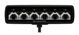 Hella Universal Black Magic 6 L.E.D. Mini Light Bar - Spot Beam - 358176211
