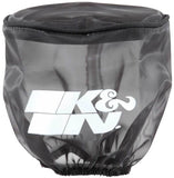 K&N Black Drycharger Round Straight Air Filter Wrap 4.5in ID x 4in H - RB-0900DK