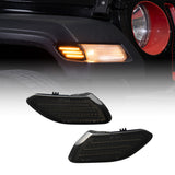 Form Lighting 2018 Wrangler JL LED Sidemarkers Smoked (Pair) - FL0061