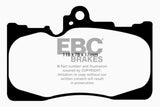 EBC 07-08 Lexus GS350 3.5 RWD Redstuff Front Brake Pads - DP31589C