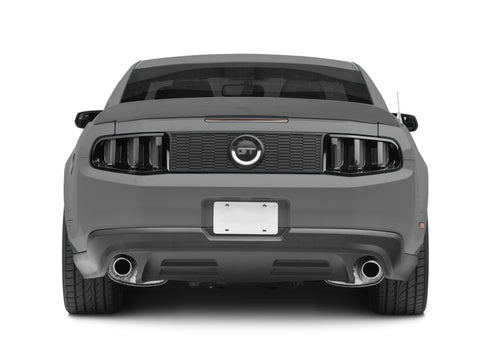 Raxiom 10-12 Ford Mustang Vector V2 LED Tail Lights - Gloss Black Housing (Clear Lens) - 405839