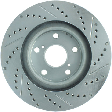 StopTech Select Sport 11-16 Toyota Avalon/ 11-17 Camry SportStop Slotted & Drilled Righ Front Rotor - 227.44146R