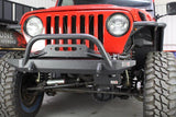 Fishbone Offroad 97-06 Jeep Wrangler TJ Steering Box Skid Plate - Black Textured Powdercoat - FB23065