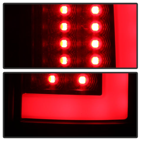 Spyder 03-06 Dodge Ram 2500/3500 V3 Light Bar LED Tail Light - Black (ALT-YD-DRAM02V3-LBLED-BK) - 5084118