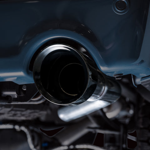 AWE Tuning 2021+ Ford F-150 Tremor (w/ Bumper Cutouts) 0FG Non-Resonated Catback -Diamond Black Tips - 3020-33402