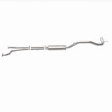 MagnaFlow CatBack 07-15 Nissan Titan V8 LGAS/LFLEX Single MF Polished Stainless Exhaust - 19421