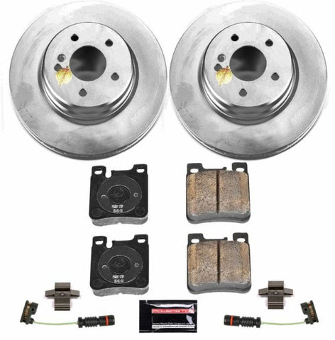 Power Stop 01-02 Mercedes-Benz E430 Rear Z23 Evolution Sport Coated Brake Kit - CRK5054