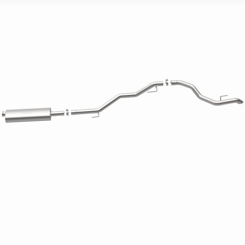 MagnaFlow 2020 Jeep Gladiator 2.5in Rock Crawler Series Single Rear Exit SS Cat-Back Exhaust w/o Tip - 19486