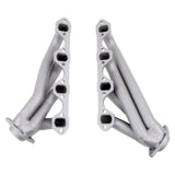 BBK 79-93 Mustang 351 Swap Shorty Unequal Length Exhaust Headers - 1-5/8 Titanium Ceramic - 1511