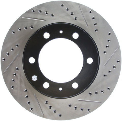 StopTech 07-08 Toyota FJ Cruiser / 05-08 Tacoma (6 lug) / 03-08 4 Runner (319mm disc) SportStop Slo - 127.44129L