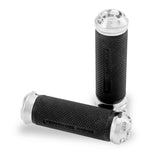 Performance Machine Handle Grip Set - Apex Cable - Chrome - 0063-2043-CH