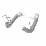 MagnaFlow 13 Ford Mustang Dual Split Rear Exit Stainless Axle-Back Cat Back Exhaust (Competition) - 15152