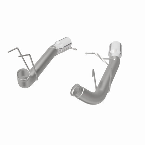 MagnaFlow 13 Ford Mustang Dual Split Rear Exit Stainless Axle-Back Cat Back Exhaust (Competition) - 15152