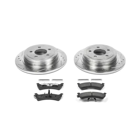 Power Stop 2003 Ford Explorer Sport Rear Z23 Evolution Sport Brake Kit - K5570