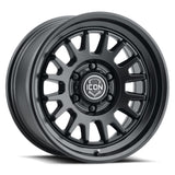 ICON Anza 17x8.5 6x5.5 0mm Offset 4.75in BS 106.1mm Hub Bore Satin Black Wheel - 8217858347SB