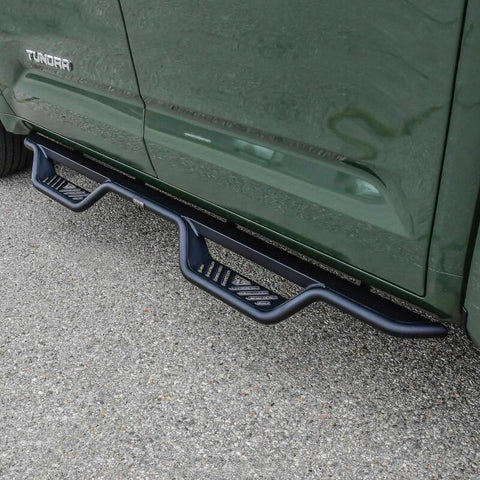 Westin 2022+ Toyota Tundra Crew Max Outlaw Nerf Step Bars - Textured Black - 20-14235