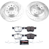 Power Stop 16-18 Audi TT Quattro Rear Z26 Street Warrior Brake Kit - K7176-26